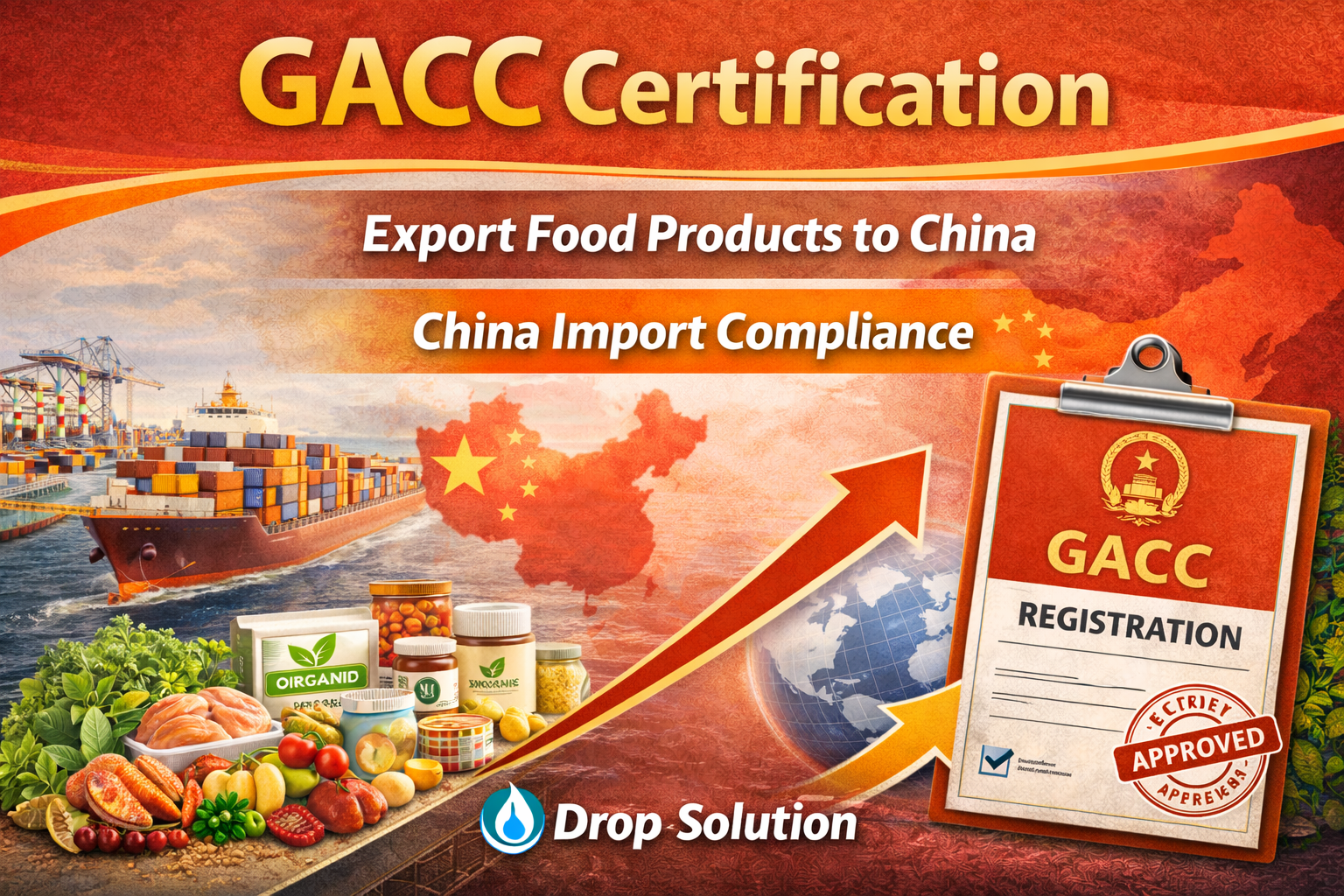 GACC Certification | Export Food Products to China