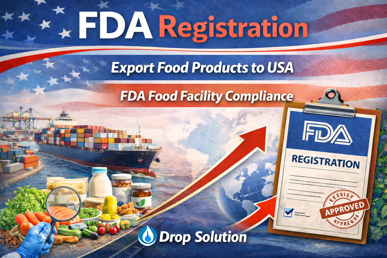 FDA Registration (Export Food Products to USA)